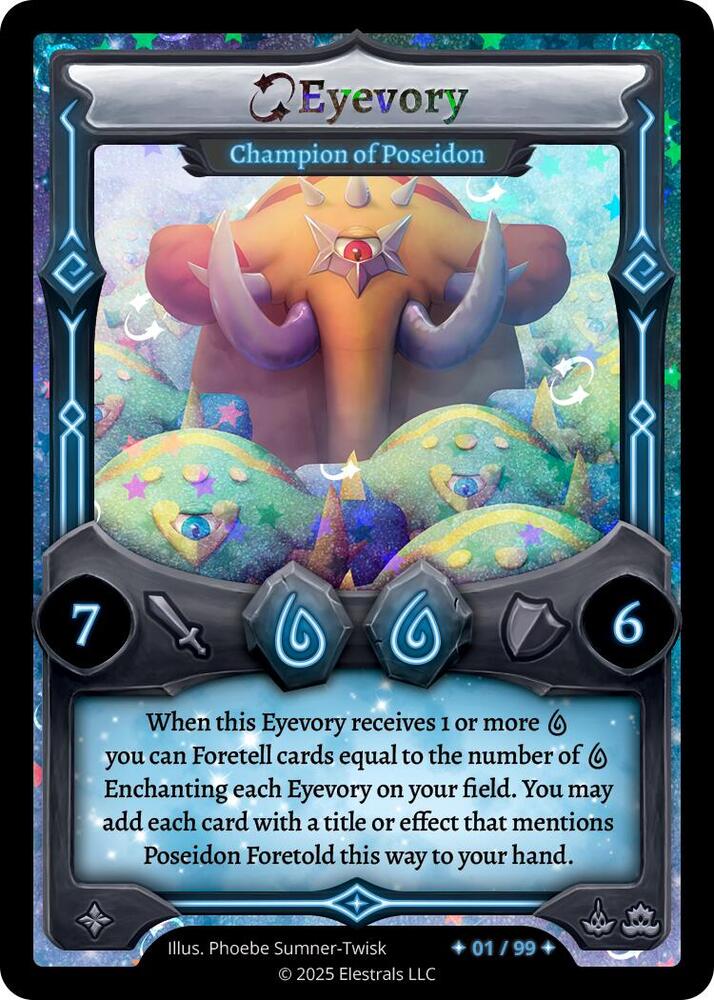 poseidon pokemon card 770 Xyz Poseidon Splash [ROTA-EN069] Common