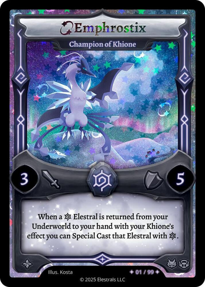 Emphrostix - Champion of Khione (Serialized)