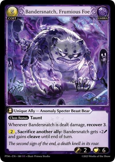 Bandersnatch, Frumious Foe card