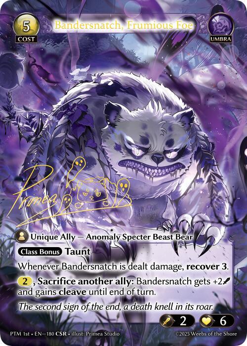 Bandersnatch, Frumious Foe CSR グランドアーカイブ Bandersnatch, Frumious Foe (CSR) - Phantom Monarchs - Grand