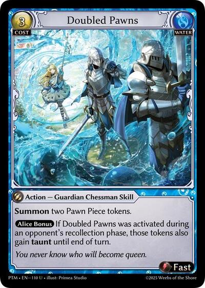 Doubled Pawns card
