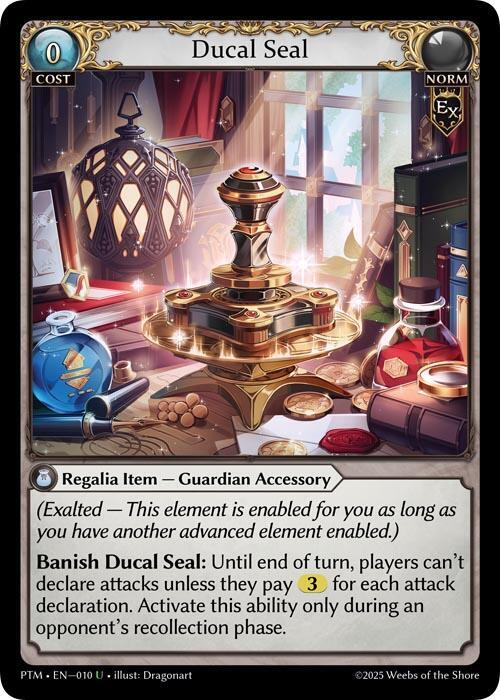 Ducal Seal - Phantom Monarchs - Grand Archive TCG - TCGplayer.com