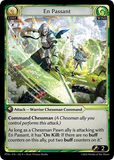 En Passant — Foil Phantom Monarchs Rare Grand Archive card — value and price