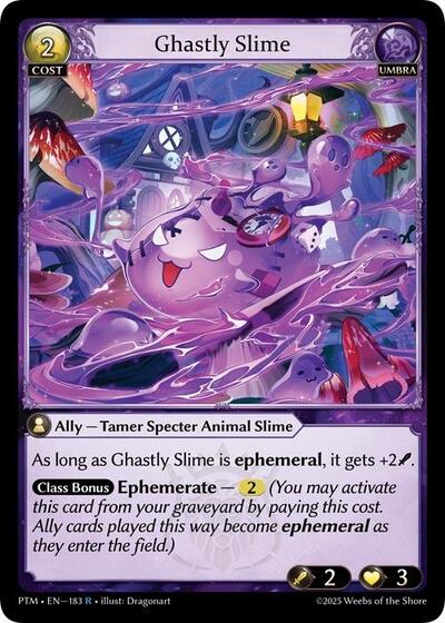 Ghastly Slime card