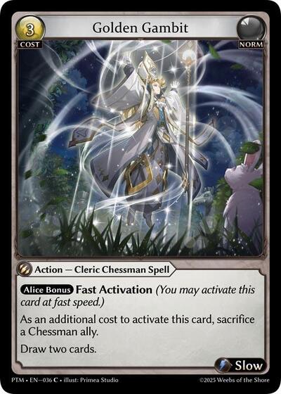 Golden Gambit card