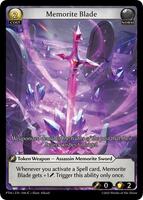 Memorite Blade - Phantom Monarchs - Grand Archive TCG - TCGplayer.com