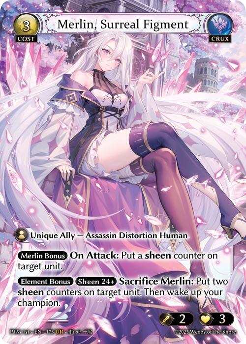 Merlin, Surreal Figment - Phantom Monarchs - Grand Archive TCG