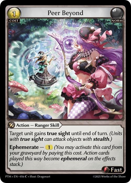 その他 grand archive peer beyond fractured foil Peer Beyond - Phantom Monarchs - Grand Archive TCG - TCGplayer.com