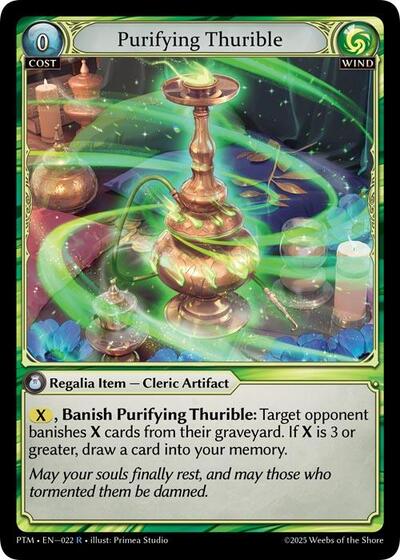 Purifying Thurible card