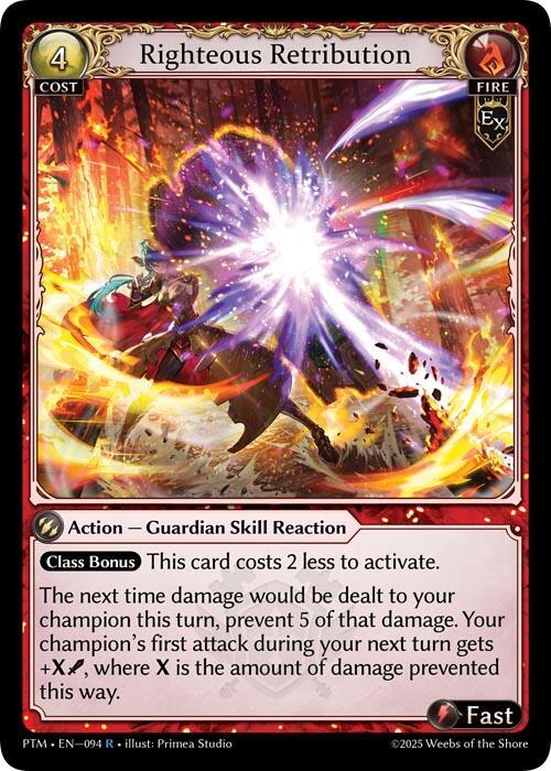 Righteous Retribution - Phantom Monarchs - Grand Archive TCG