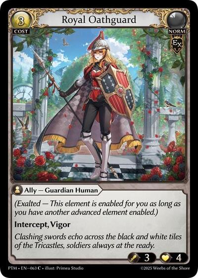 Royal Oathguard card