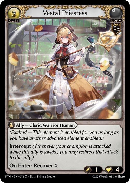 Vestal Priestess - Phantom Monarchs - Grand Archive TCG