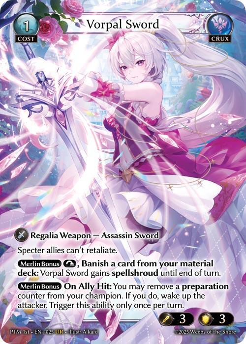 その他 Vorpal Sword grand archive Palvor Sword - Phantom Monarchs - Grand Archive TCG - TCGplayer.com
