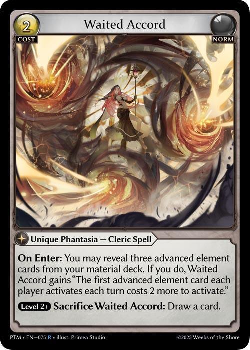 Waited Accord - Phantom Monarchs - Grand Archive TCG - TCGplayer.com