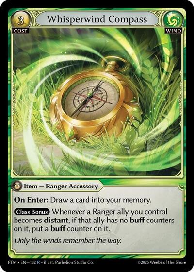 Whisperwind Compass card