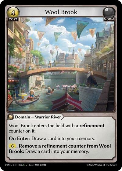 Wool Brook card