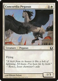 Concordia Pegasus - Return to Ravnica - Magic: The Gathering card