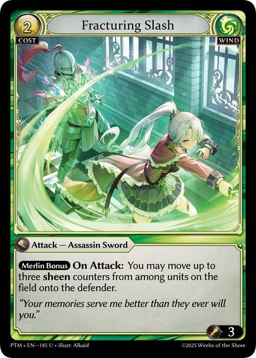 その他 grand archive FTC Fracturize foil Fracturing Slash (Curio Foil) - Phantom Monarchs - Grand Archive