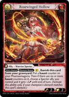 Rosewinged Hollow (Curio Foil) - Phantom Monarchs - Grand Archive