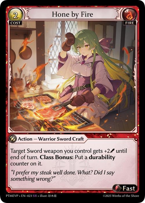 Hone by Fire - Phantom Monarchs Event Pack - Grand Archive TCG