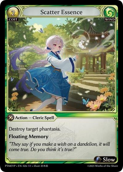 Scatter Essence card