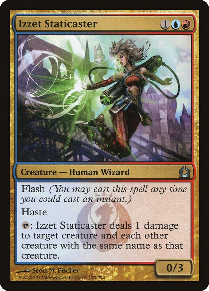 Izzet Staticaster - Return to Ravnica - Magic: The Gathering