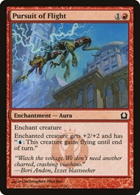 Pursuit of Flight - Return to Ravnica - Magic: The Gathering card