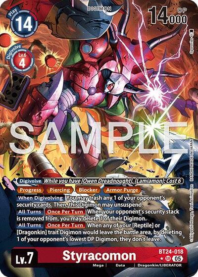 Styracomon (Alternate Art) Time Stranger card price