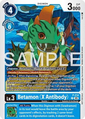 Betamon (X Antibody) (Official Store Tournament 2026 Vol. 1)