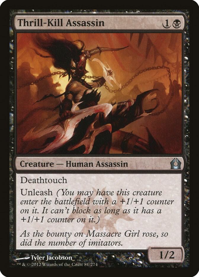 Thrill-Kill Assassin - Return to Ravnica - Magic: The Gathering