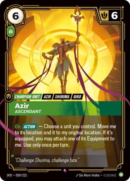Azir, Ascendant, Spiritforged