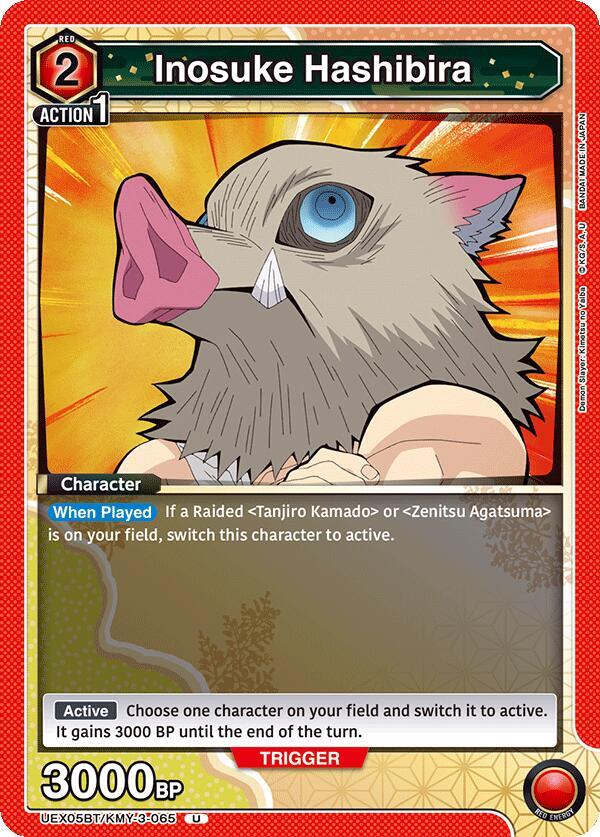 Inosuke Hashibira - UEX05BT: Demon Slayer: Kimetsu no Yaiba Vol.2