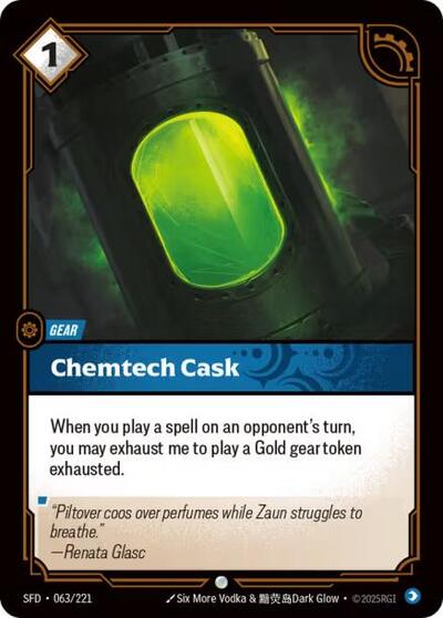 Chemtech Cask