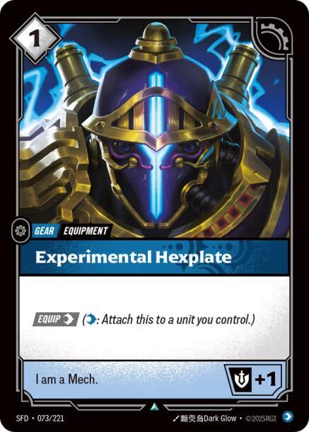 Experimental Hexplate - Spiritforged - Riftbound: League of