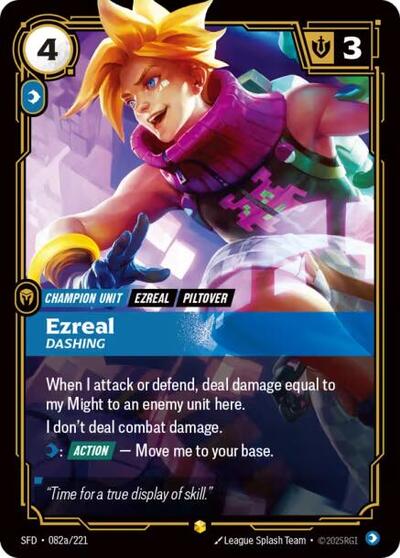 Ezreal - Dashing (Alternate Art)