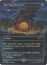 Shu Jing Meteorite - Fellwar Stone (Rainbow Foil) - Secret Lair Drop Series - Magic: The Gathering card