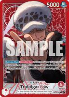 Trafalgar Law - OP14-001 (Alternate Art) - The Azure Sea's Seven