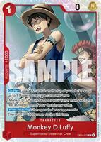 Monkey.D.Luffy - OP14-013 - The Azure Sea's Seven - One Piece Card