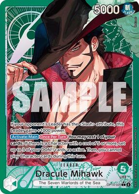 Dracule Mihawk - OP14-020 (Alternate Art)