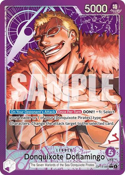 Donquixote Doflamingo - OP14-060 (Alternate Art)