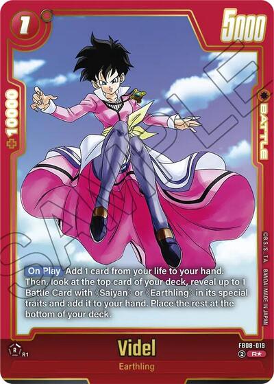 Videl - FB08-019 (Alternate Art) card