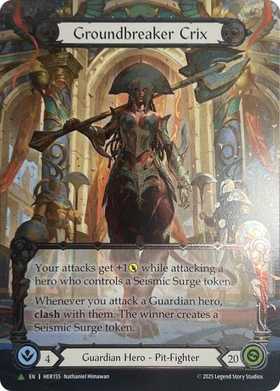 Groundbreaker Crix - HER155 card