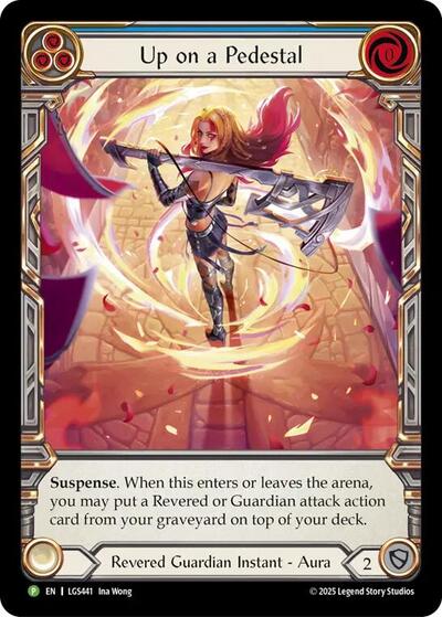 Up on a Pedestal - LGS441 Flesh and Blood: Promo Cards card price