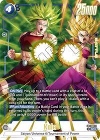 Kale - FB08-032 (Alternate Art) - Saiyan's Pride - Dragon Ball Fusion World card