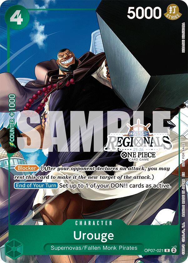 Urouge (Alternate Art) Online Regional Participation Pack 2025 Vol.1