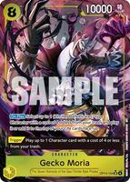Gecko Moria - OP14-104 (Alternate Art) - The Azure Sea's Seven