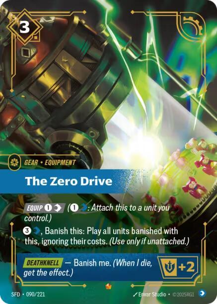 The Zero Drive - Spiritforged - Riftbound: League of Legends