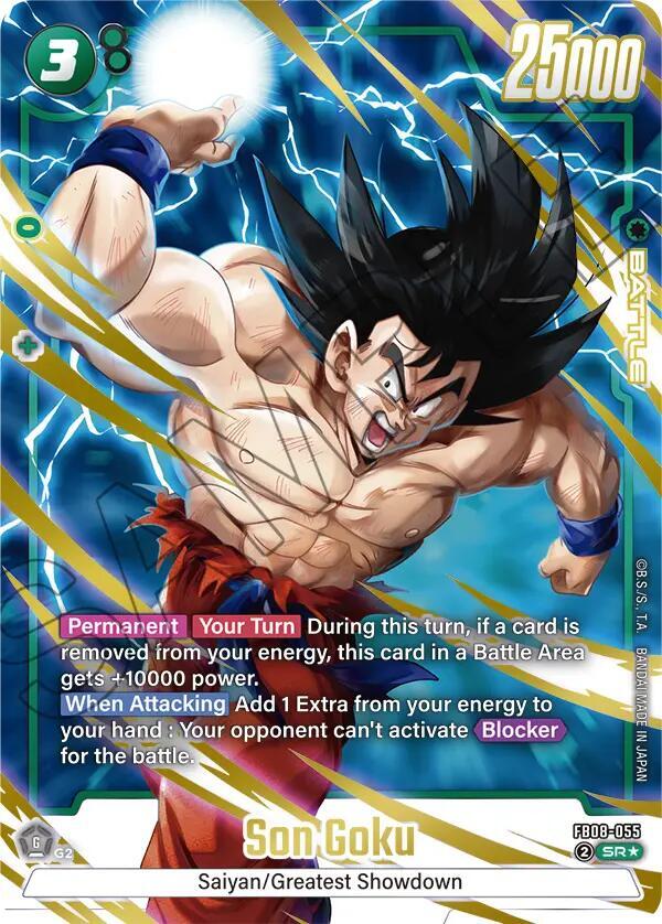 Son Goku - FB08-055 (Alternate Art) - Saiyan's Pride - Dragon Ball