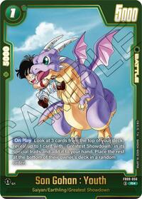 Son Gohan : Youth - FB08-056 (Alternate Art) - Saiyan's Pride - Dragon Ball Fusion World card