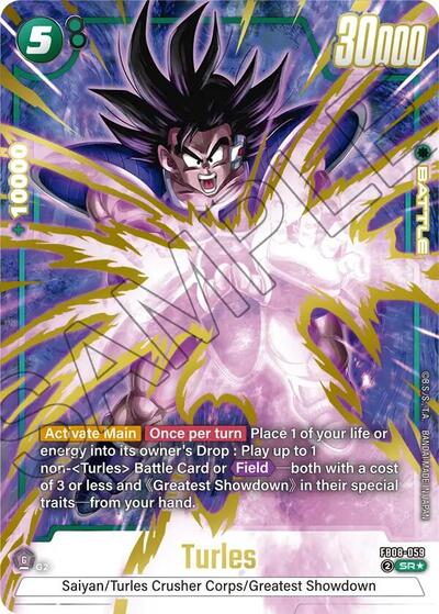 Turles - FB08-059 (Alternate Art) card